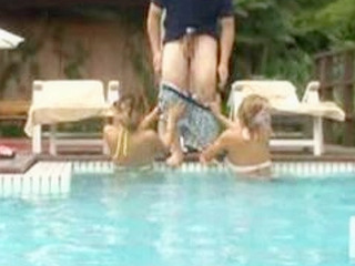 Fucking two horny chinese sluts in a Tokyo penthouse